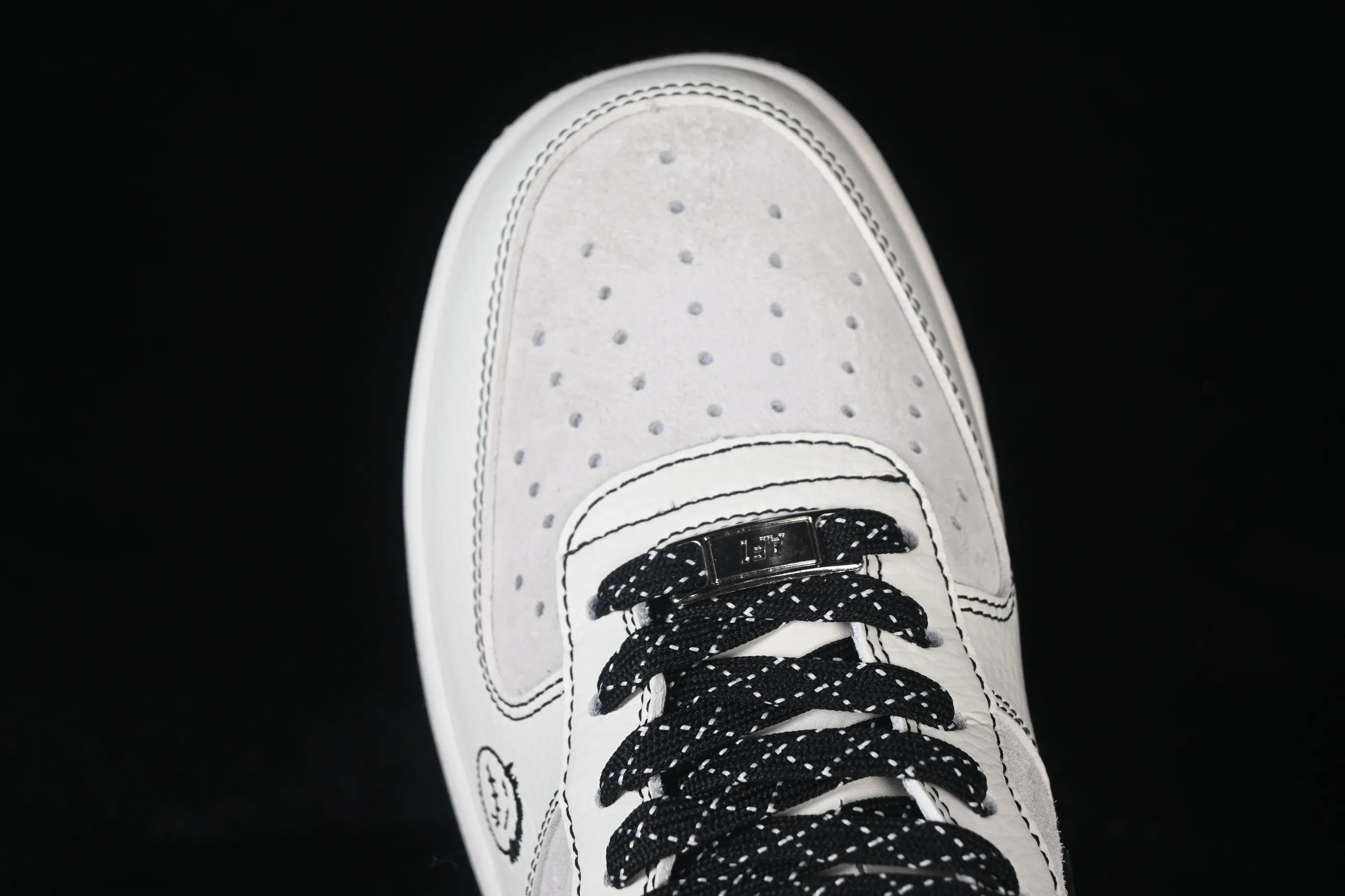 All categories Nk Air Force 1 Air Force series Nk Air Force 1 Low Air Force low-top Nike Air Force 1'07 Low Black and white red contrast Air Force 1 low-top casual sneakers KG6699-F42